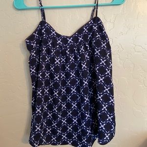 Sleeveless summer blouse